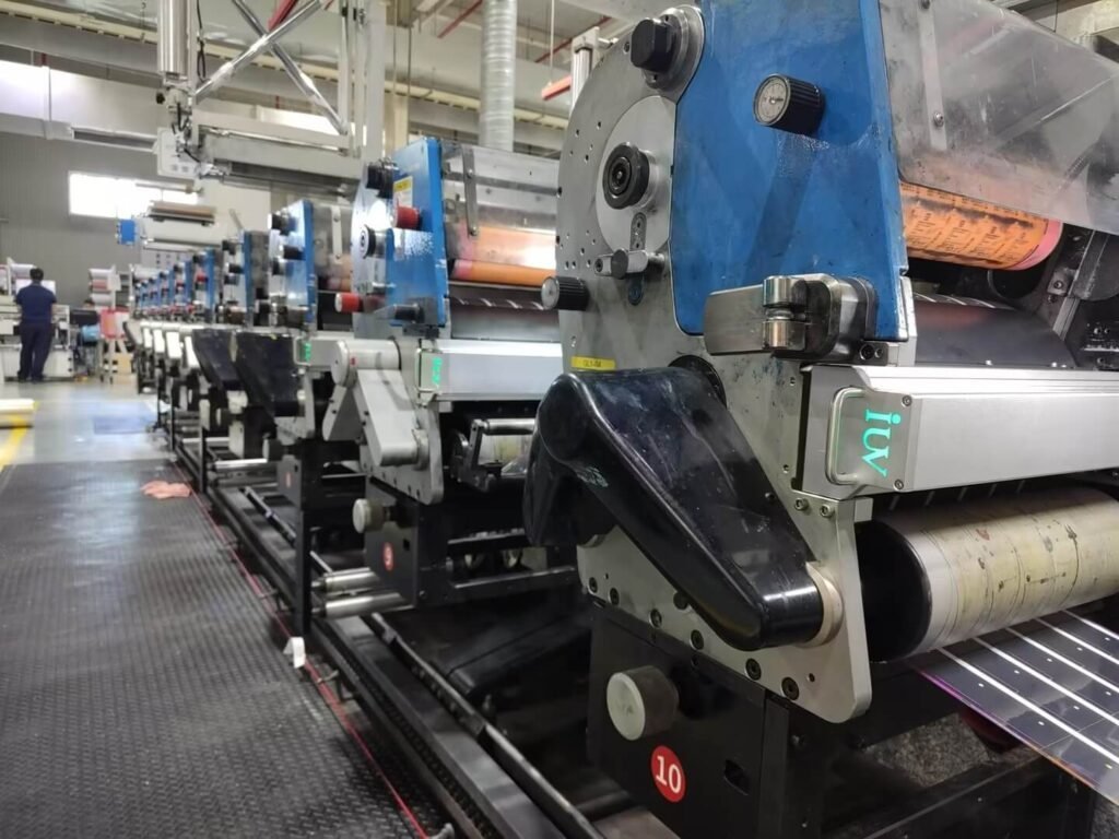 IUV-LED-UV-Curing-System-Upgrade-at-Gallus-ECS-340-Flexo-Printing-Press-for-CCL-Label-1024x768